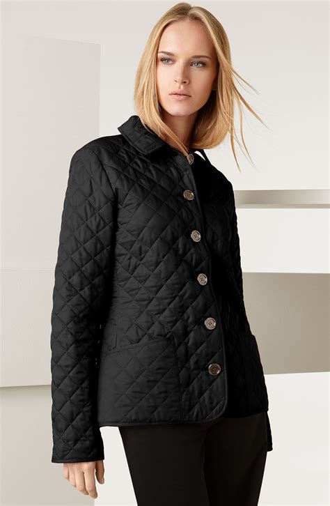 burberry coat women black|Burberry women's coats nordstrom.